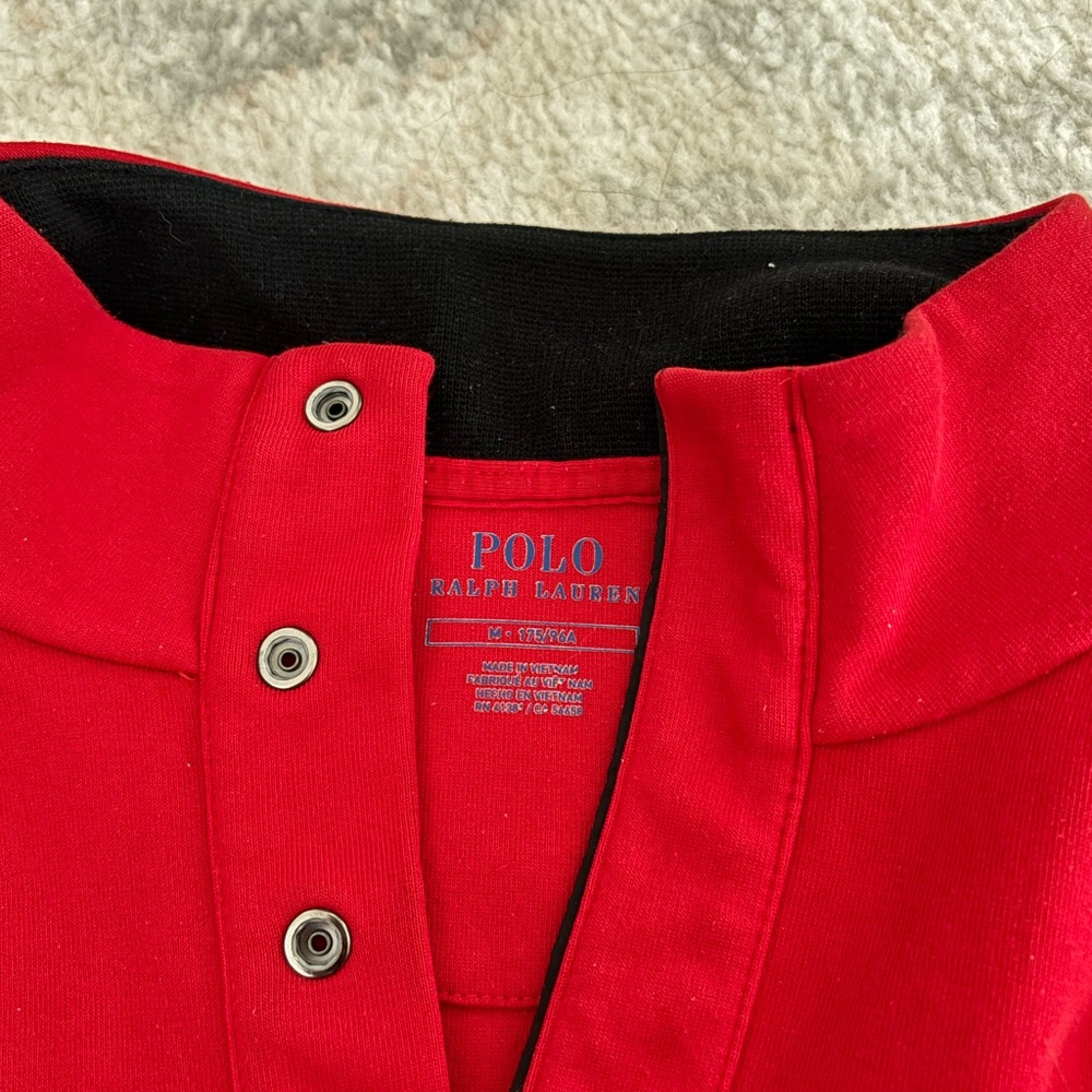 Polo By Ralph Lauren Classic Red Polo Shirt - image 2